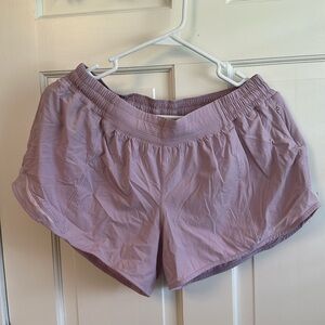 Lavender size 12 T lululemon shorts